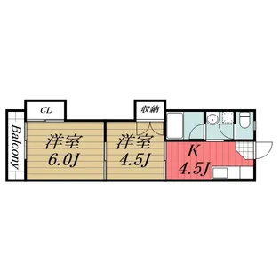サンビレッジ【2階】の間取り