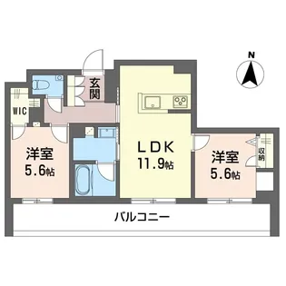 マーリエ【2階】の間取り