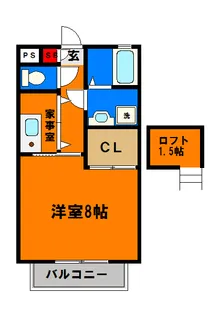 エクセルVI【2階】の間取り