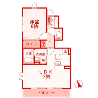 逗子サイト【1階】の間取り
