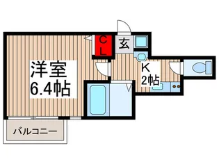 La Luce星の宮【2階】の間取り