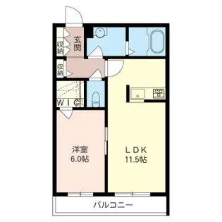 クレーンパレス井の頭【1階】の間取り