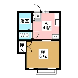 グリーンヒル【2階】の間取り
