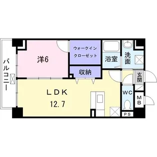 ラフィネ【2階】の間取り
