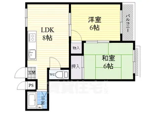 リバーライフ三島【3階】の間取り