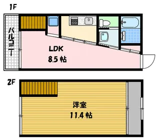 ecruの間取り