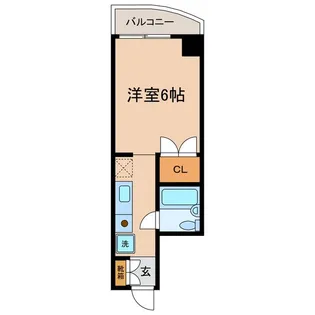 福島第3ビル【4階】の間取り