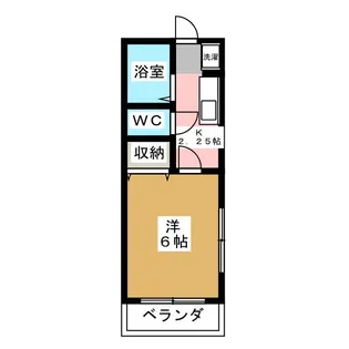 トキワハイツ【1階】の間取り
