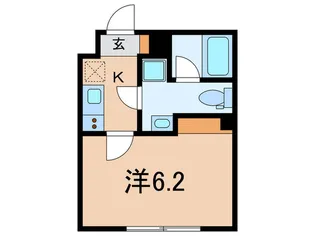 Happy Valley品川西大井【1階】の間取り