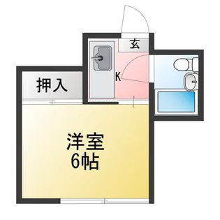 ヴィレッジ木下【3階】の間取り