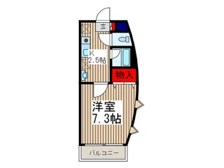 上戸田壱番館【4階】の間取り