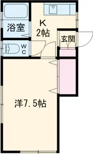 ラウレアII【1階】の間取り
