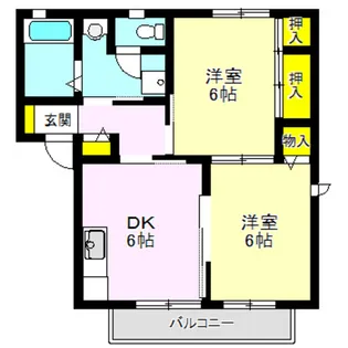 ハーモニー【1階】の間取り
