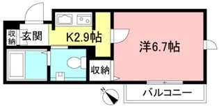 フォンテーヌ永福【3階】の間取り