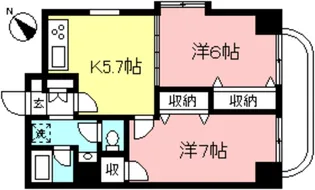 コンフォート向ケ丘【3階】の間取り