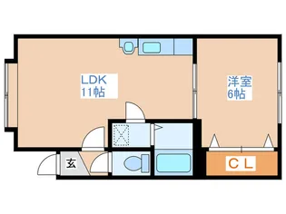 ソレイユコーポ【3階】の間取り
