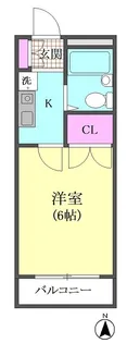 ウイング大森【1階】の間取り