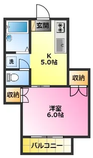 アーデルハイム【1階】の間取り