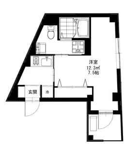 b’CASA Otakebashi Ave.【3階】の間取り