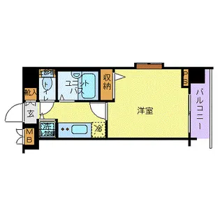 フェニックス芝アストラーレ【8階】の間取り