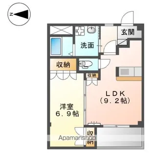 ソラーク【2階】の間取り