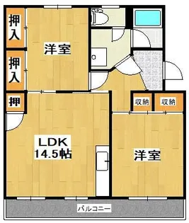 岩崎ビル【5階】の間取り