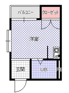 プレステージ寝屋川【3階】の間取り