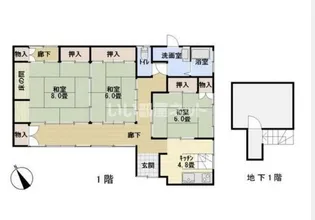 ハッピーホーム【2階】の間取り