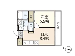 ソフィアコート海田昭和町Annex【3階】の間取り