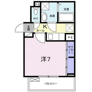 ユーアンドミーレジデンス東赤塚【2階】の間取り