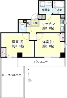 第27新井ビル【2階】の間取り