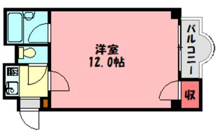 シャルマン清水【3階】の間取り