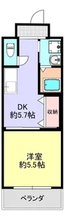 メゾンドクレチュール【1階】の間取り