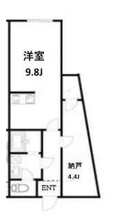 Air Tower Otsuka【1階】の間取り