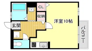 エスポワール一里山【1階】の間取り