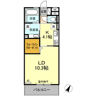 THE FIRST【2階】の間取り
