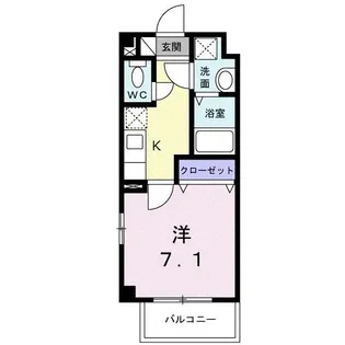 un deux trois【2階】の間取り