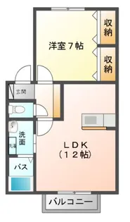 フォレットアモール【1階】の間取り
