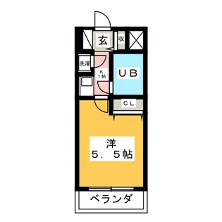 ライオンズマンション本厚木第3【2階】の間取り