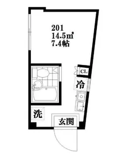 リプロン大森8【2階】の間取り