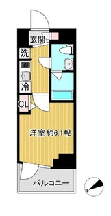 SHOKEN Residenceお花茶屋【8階】の間取り