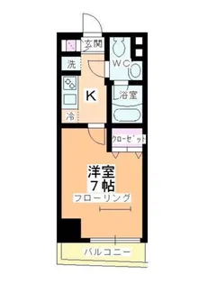 アルファコート西川口13【2階】の間取り
