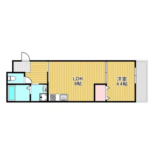 西緑丘グランハイツ【2階】の間取り