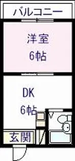 レジデンスろうあんどろう【3階】の間取り