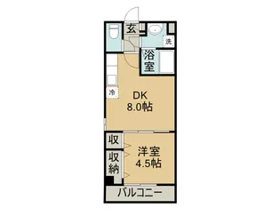 センチュリーヒルズ幕張C棟【2階】の間取り
