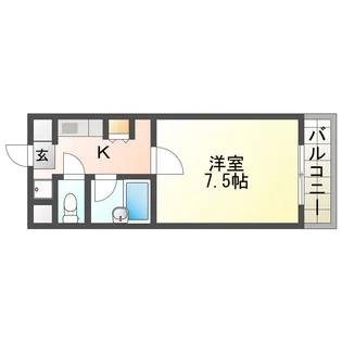 ソフィア【7階】の間取り