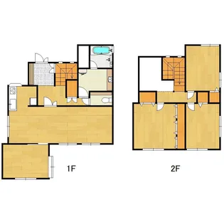 瀬戸内ジャクソンシェアハウス【2階】の間取り