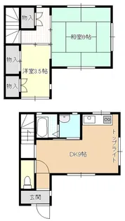 中央町ハイツの間取り