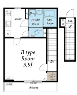 リブリ・さくらみち【2階】の間取り