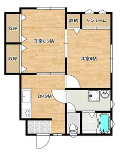 SプレシャスA【1階】の間取り